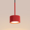 NOWOŚĆ Lampa wisząca AURA 1 czerwona Gx53SL.2689 Sollux