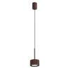 NOWOŚĆ Lampa wisząca AURA 1 brązowa Gx53SL.2690 Sollux