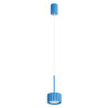 NOWOŚĆ Lampa wisząca AURA 1 błękitna Gx53SL.2691 Sollux