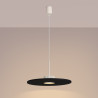NOWOŚĆ Lampa wisząca OVO 1 beżowa/czarna filc Gx53SL.2692 Sollux
