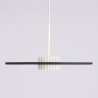 NOWOŚĆ Lampa wisząca OVO 1 beżowa/czarna filc Gx53SL.2692 Sollux