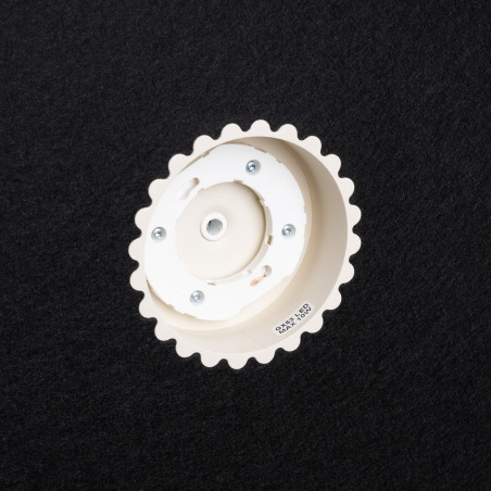 NOWOŚĆ Lampa wisząca OVO 1 beżowa/czarna filc Gx53SL.2692 Sollux