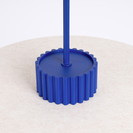 NOWOŚĆ Lampa wisząca OVO 1 ultramaryna/beżowa filc Gx53SL.2693 Sollux