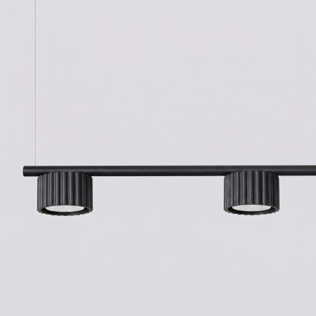 NOWOŚĆ Żyrandol AURA 4 czarna Gx53SL.2696 Sollux