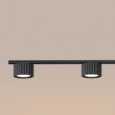 NOWOŚĆ Żyrandol AURA 4 czarna Gx53SL.2696 Sollux