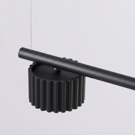 NOWOŚĆ Żyrandol AURA 4 czarna Gx53SL.2696 Sollux