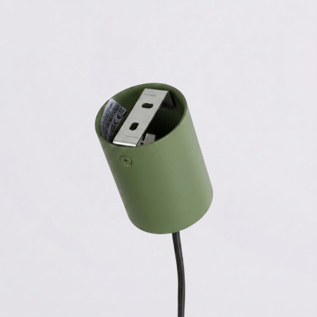 NOWOŚĆ Żyrandol AURA 4 zielona oliwka Gx53SL.2698 Sollux