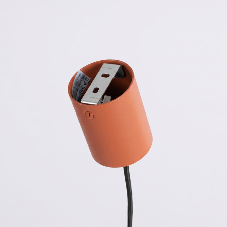 NOWOŚĆ Żyrandol AURA 4 ochra czerwona Gx53SL.2699 Sollux