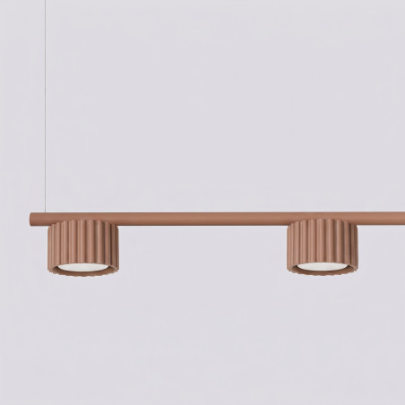 NOWOŚĆ Żyrandol AURA 4 mocca Gx53SL.2700 Sollux