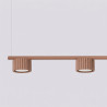 NOWOŚĆ Żyrandol AURA 4 mocca Gx53SL.2700 Sollux