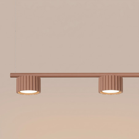 NOWOŚĆ Żyrandol AURA 4 mocca Gx53SL.2700 Sollux