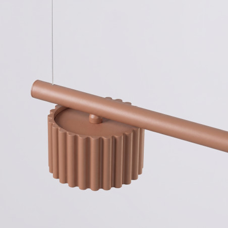 NOWOŚĆ Żyrandol AURA 4 mocca Gx53SL.2700 Sollux