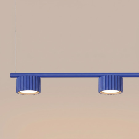 NOWOŚĆ Żyrandol AURA 4 ultramaryna Gx53SL.2701 Sollux