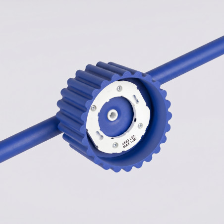NOWOŚĆ Żyrandol AURA 4 ultramaryna Gx53SL.2701 Sollux