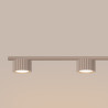 NOWOŚĆ Żyrandol AURA 4 taupe Gx53SL.2702 Sollux