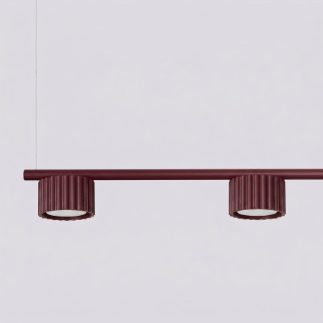 NOWOŚĆ Żyrandol AURA 4 burgund Gx53SL.2703 Sollux