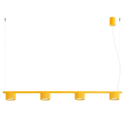 NOWOŚĆ Żyrandol AURA 4 żółta Gx53SL.2707 Sollux