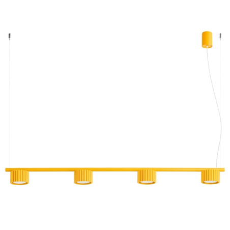 NOWOŚĆ Żyrandol AURA 4 żółta Gx53SL.2707 Sollux