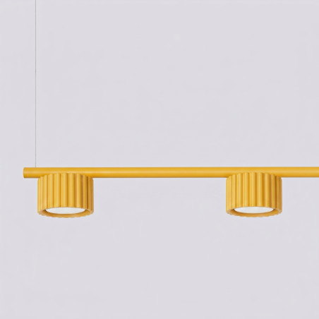 NOWOŚĆ Żyrandol AURA 4 żółta Gx53SL.2707 Sollux