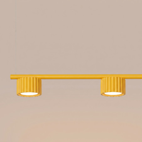 NOWOŚĆ Żyrandol AURA 4 żółta Gx53SL.2707 Sollux