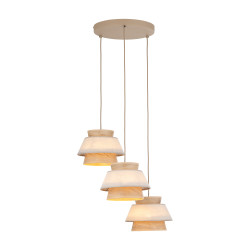 NOWOŚĆ 11807 KALUM LEN LAMPA WISZĄCA 3XE27 KOŁO Tk Lighting