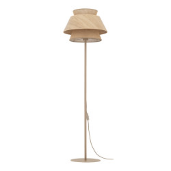 NOWOŚĆ 16225 KALUM WOOD LAMPA PODŁOGOWA 1XE27 Tk Lighting