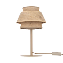 NOWOŚĆ 16224 KALUM WOOD LAMPKA NOCNA 1XE27 Tk Lighting