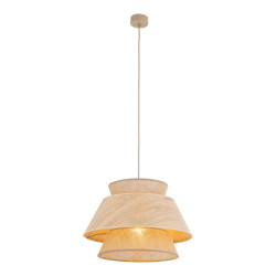 NOWOŚĆ 11784 KALUM WOOD LAMPA WISZĄCA 1XE27 Tk Lighting