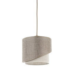 NOWOŚĆ 10865 ELBRUS LINEN LAMPA WISZĄCA 1XE27  200 Tk Lighting