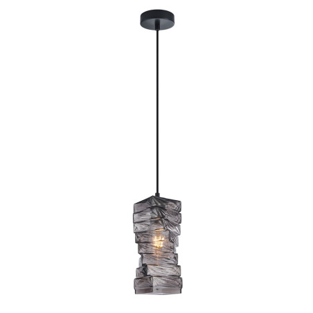 Lampa wisząca pojedyncza Altera PND-3219-1-BK-SG czarna Italux
