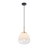 Lampa wisząca pojedyncza Antita PND-3650-1S-BRO-CW czarna Italux