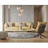 Lampa wisząca potrójna Bresco PND-3033-3A-BRO-AMB czarna Italux