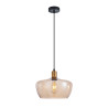 Lampa wisząca pojedyncza Parola PND-3636-1-BRO-AMB złota Italux