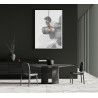Lampa wisząca pojedyncza Parola PND-3636-1-BRO-SG złota Italux