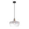 Lampa wisząca pojedyncza Parola PND-3636-1-BRO-W złota Italux