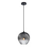 Lampa wisząca pojedyncza Alias PND-3664-1-BK-SG czarna Italux