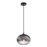 Lampa wisząca pojedyncza Alias PND-3665-1-BK-SG czarna Italux
