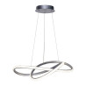 Lampa wisząca Almera PND-64728-SILV srebrna Italux
