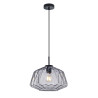 Lampa wisząca pojedyncza Antita PND-3644-1-BK-SG czarna Italux