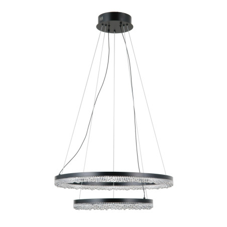 Lampa wisząca Barlo PND-34526-2L-BK czarny mat Italux