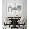 Lampa wisząca Barlo PND-34526-2L-BK czarny mat Italux