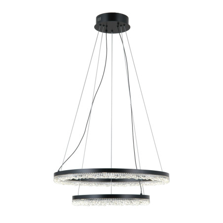 Lampa wisząca Barlo PND-34526-2L-BK czarny mat Italux