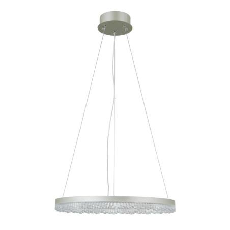 Lampa wisząca Barlo PND-34526-M-SILV srebrna Italux