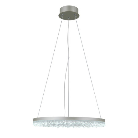 Lampa wisząca Barlo PND-34526-M-SILV srebrna Italux
