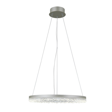 Lampa wisząca Barlo PND-34526-M-SILV srebrna Italux