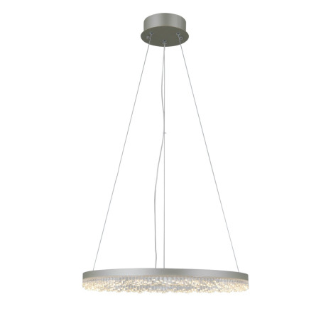 Lampa wisząca Barlo PND-34526-M-SILV srebrna Italux