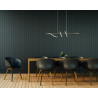 Lampa wisząca Bastelo PND-24154-BK czarna Italux