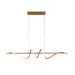 Lampa wisząca Bastelo PND-24154-GD złota Italux