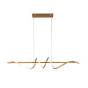 Lampa wisząca Bastelo PND-24154-GD złota Italux