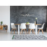 Lampa wisząca Bastelo PND-24154-WH biała Italux